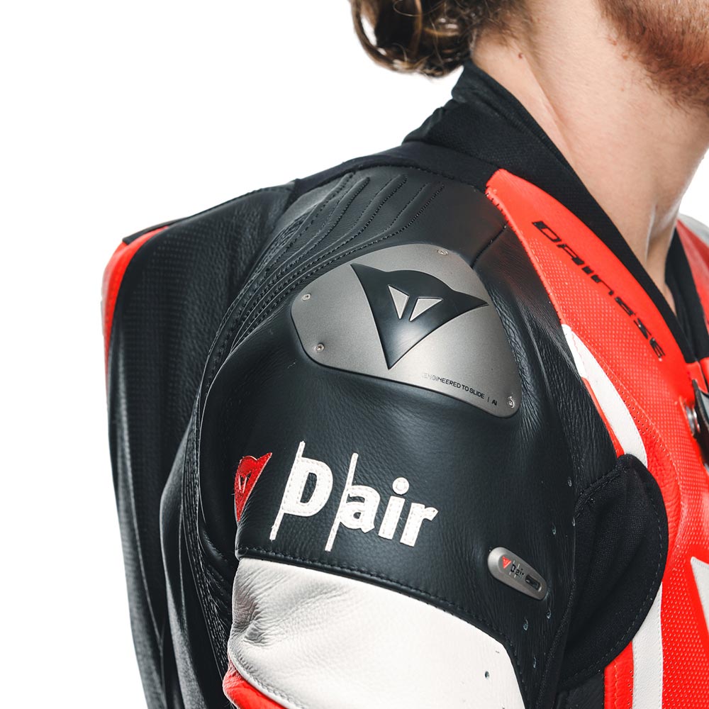 Misano 3 geperforeerd D-Air® pak - Geïntegreerde airbag