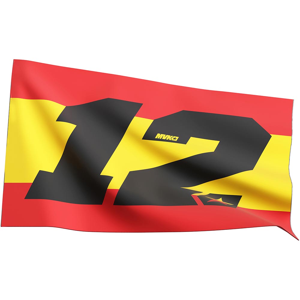 Maverick Vinales 25 vlag