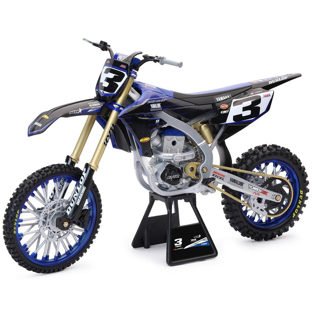 Schaalmodel motorfiets 1/6 Yamaha 450 YZF E. Tomac