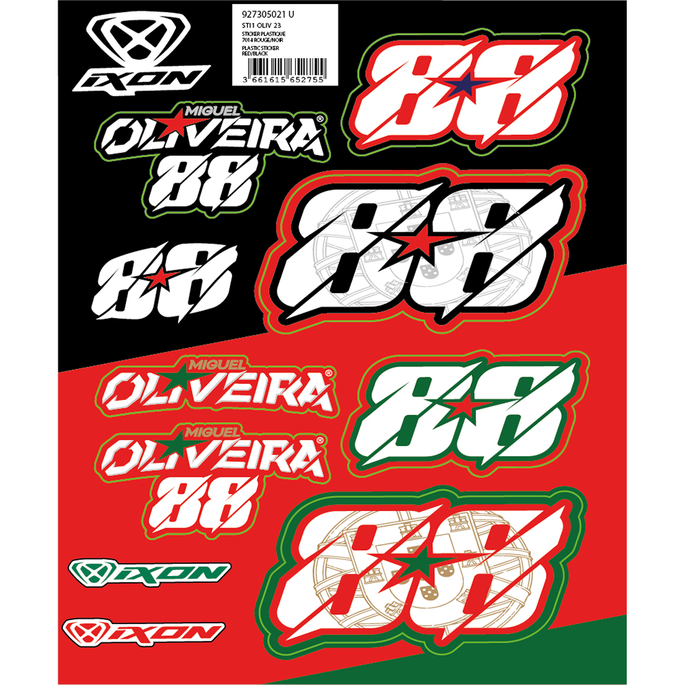 Miguel Oliveira stickervellen 23