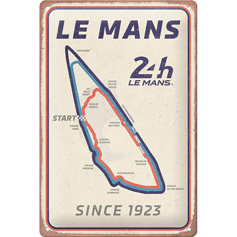 Vintage bord 24h Le Mans - Circuit