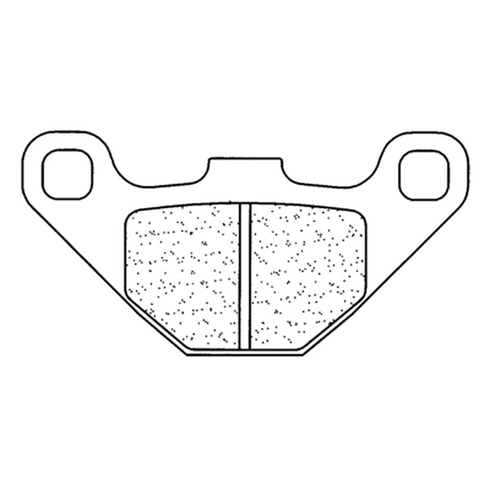 Off-Road gesinterde metalen remblokken - 2466MX10