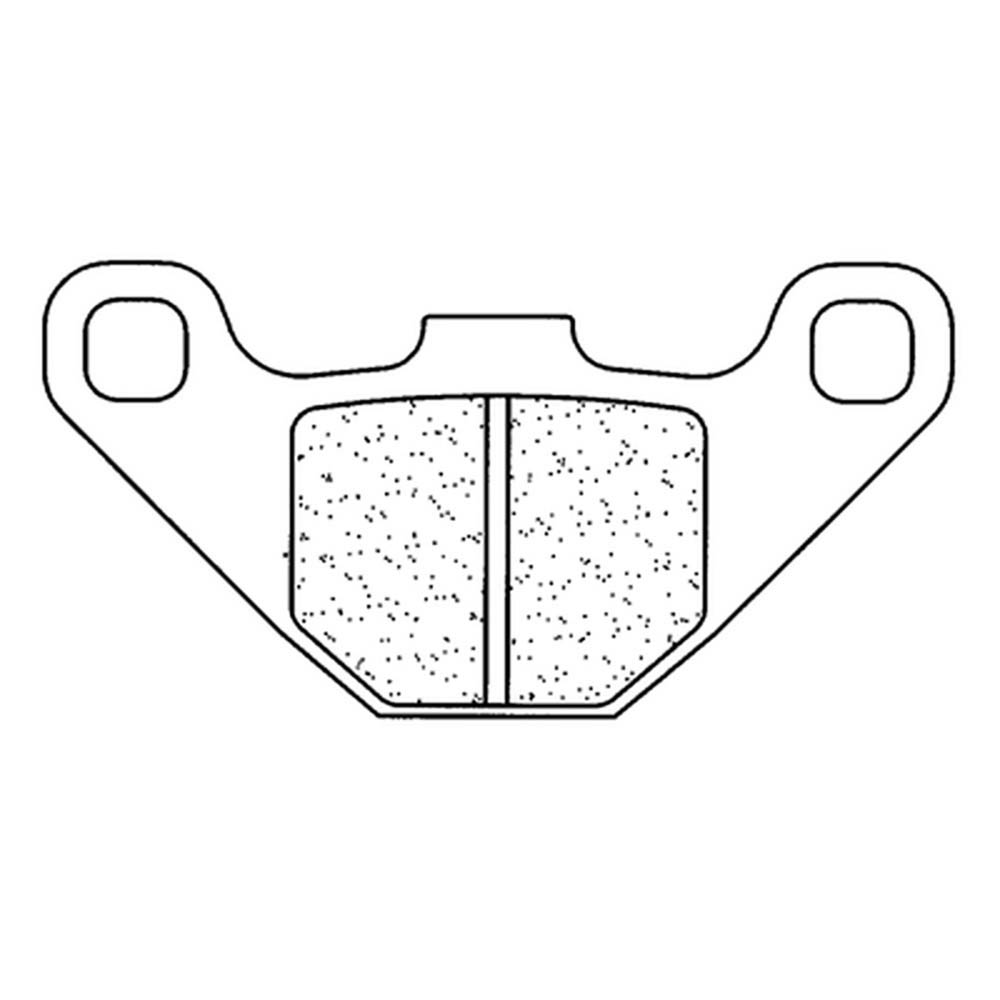 Off-Road gesinterde metalen remblokken - 2469MX10