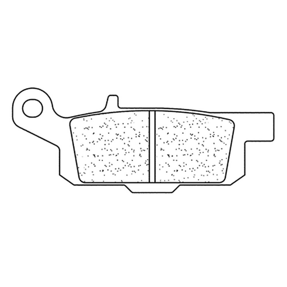 Quad gesinterde metalen remblokken - 1194ATV1