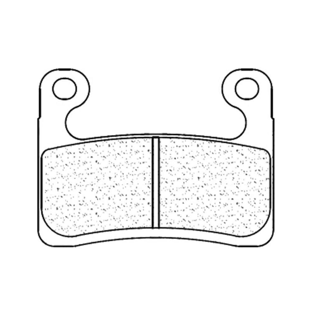 Wegremblokken van gesinterd metaal - 1257XBK5