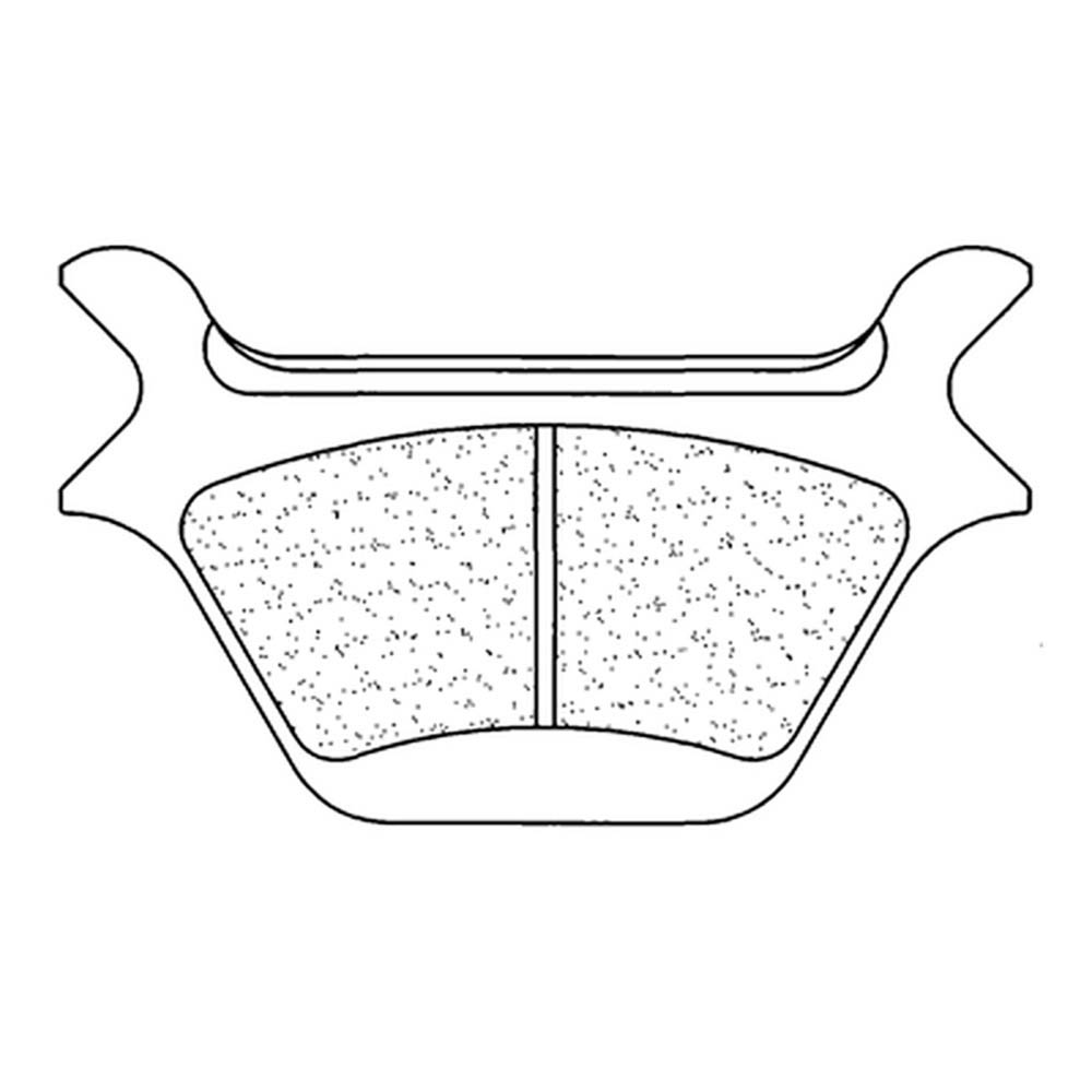 Wegremblokken van gesinterd metaal - 2370RX3