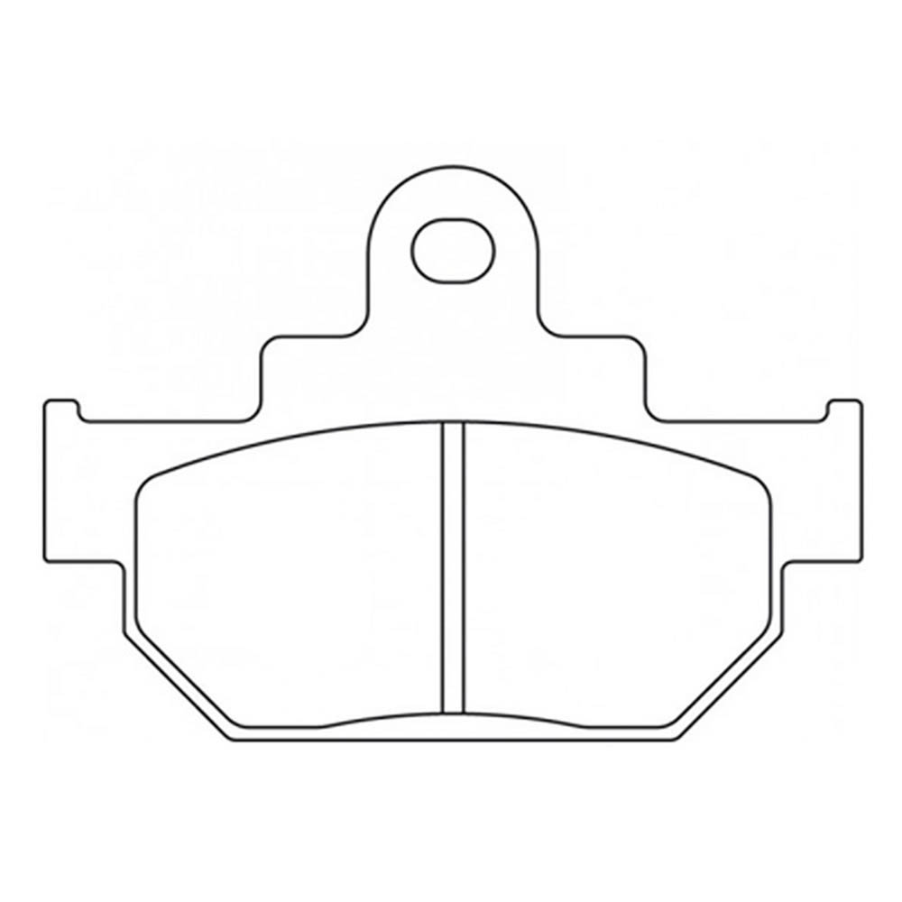 Wegremblokken van gesinterd metaal - 2387A3+