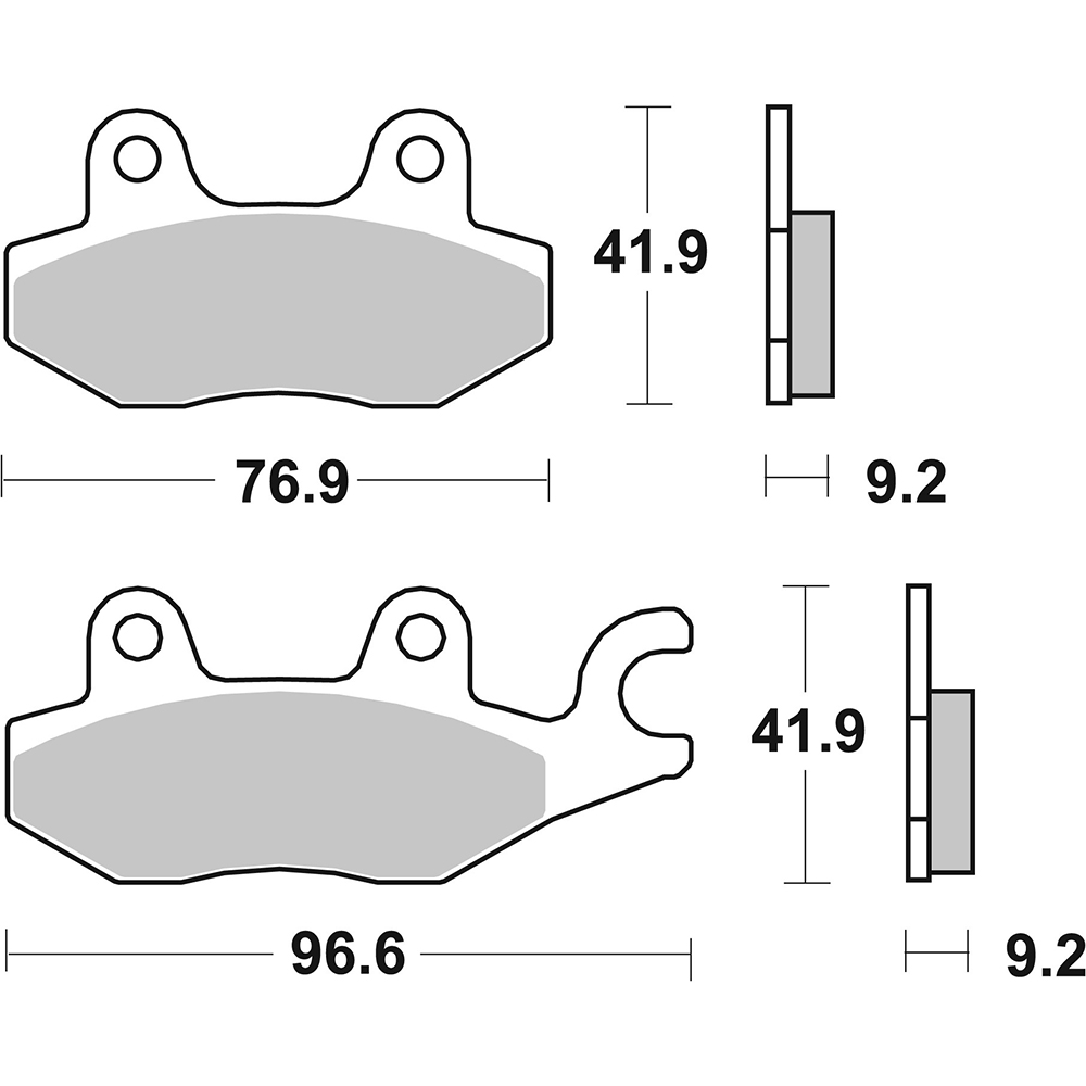 Remblokken 119CT (688)