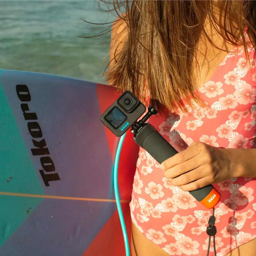 De zwevende handgreep