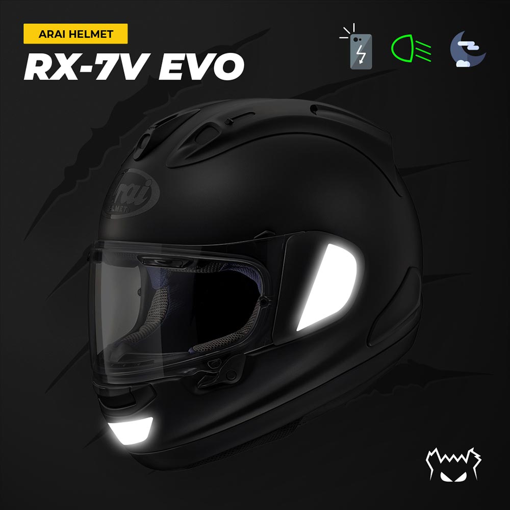 Eenvoudige Replica Arai RX-7V Evo Stickers