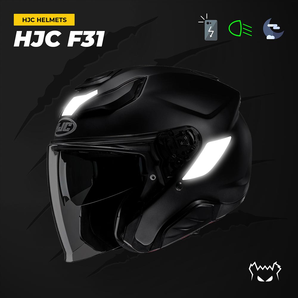 Eenvoudige Replica™ HJC F31™ Stickers