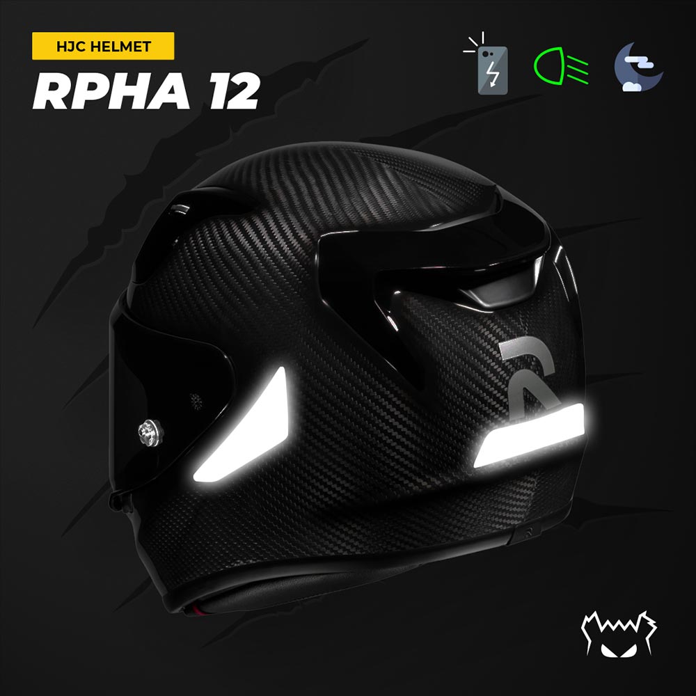 Eenvoudige Replica™ HJC RPHA12™ Stickers