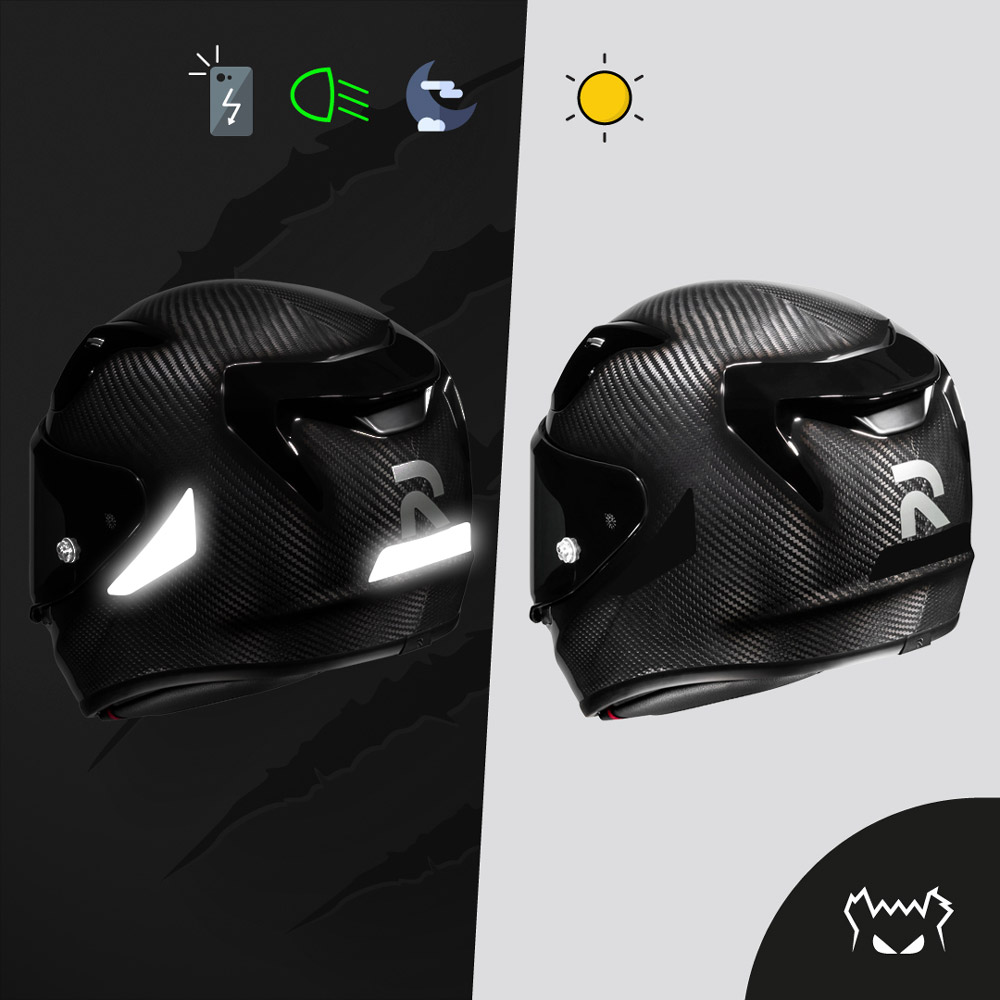 Eenvoudige Replica™ HJC RPHA12™ Stickers