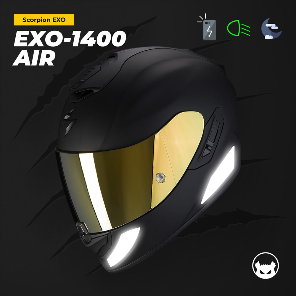 Easy Replica™ Scorpion Exo-1400 Air™ / Exo-1400 Air Evo II™ Stickers