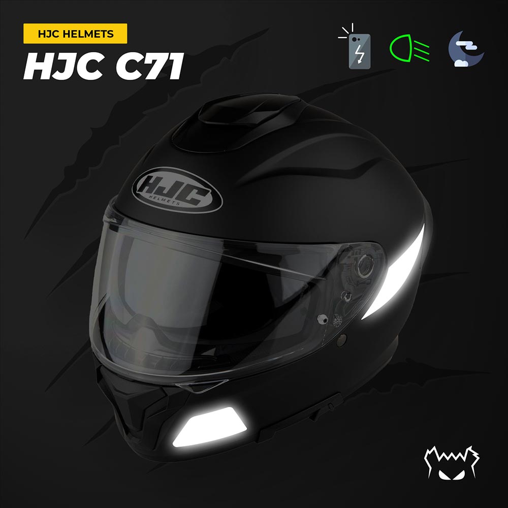 Reflecterende stickers HJC C71™