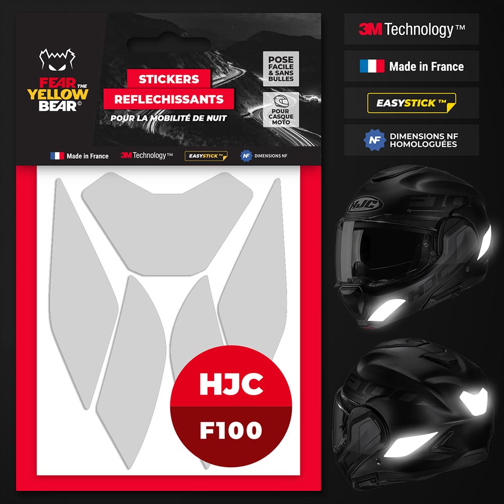 Reflecterende stickers HJC F100™