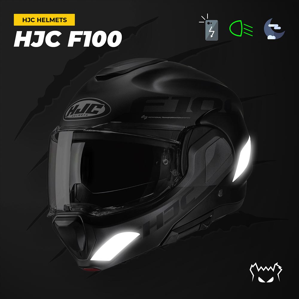 Reflecterende stickers HJC F100™