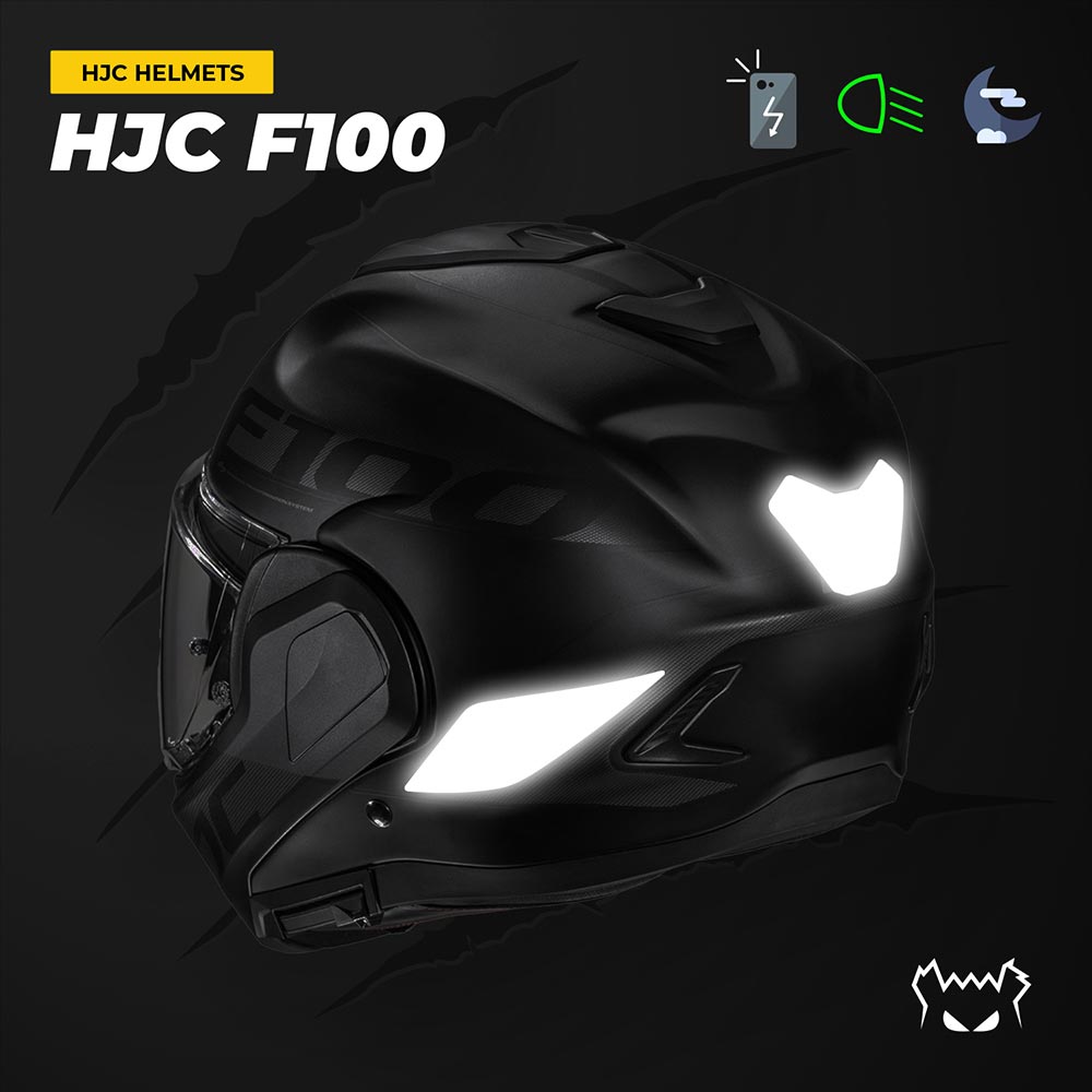 Reflecterende stickers HJC F100™