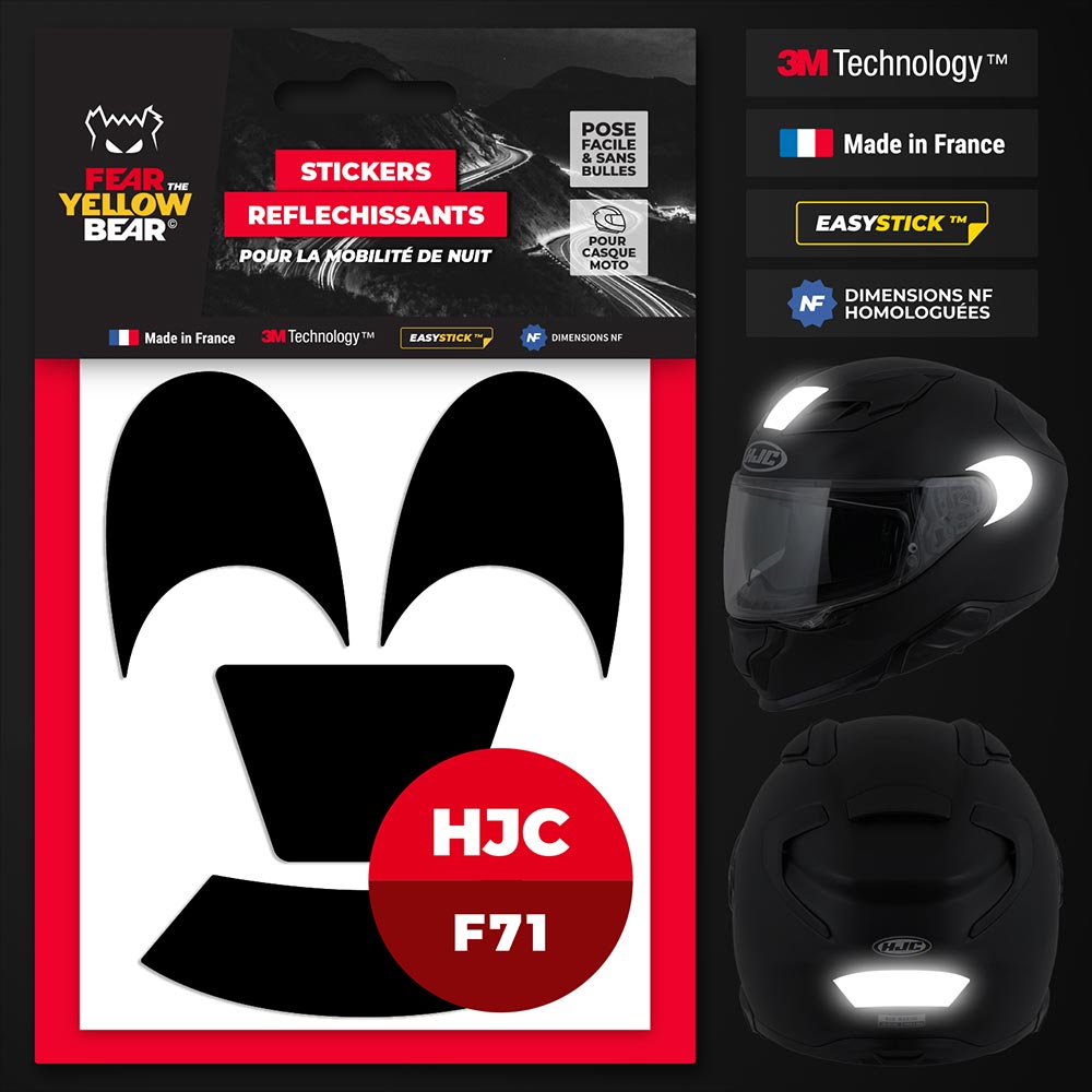 Reflecterende stickers HJC F71™