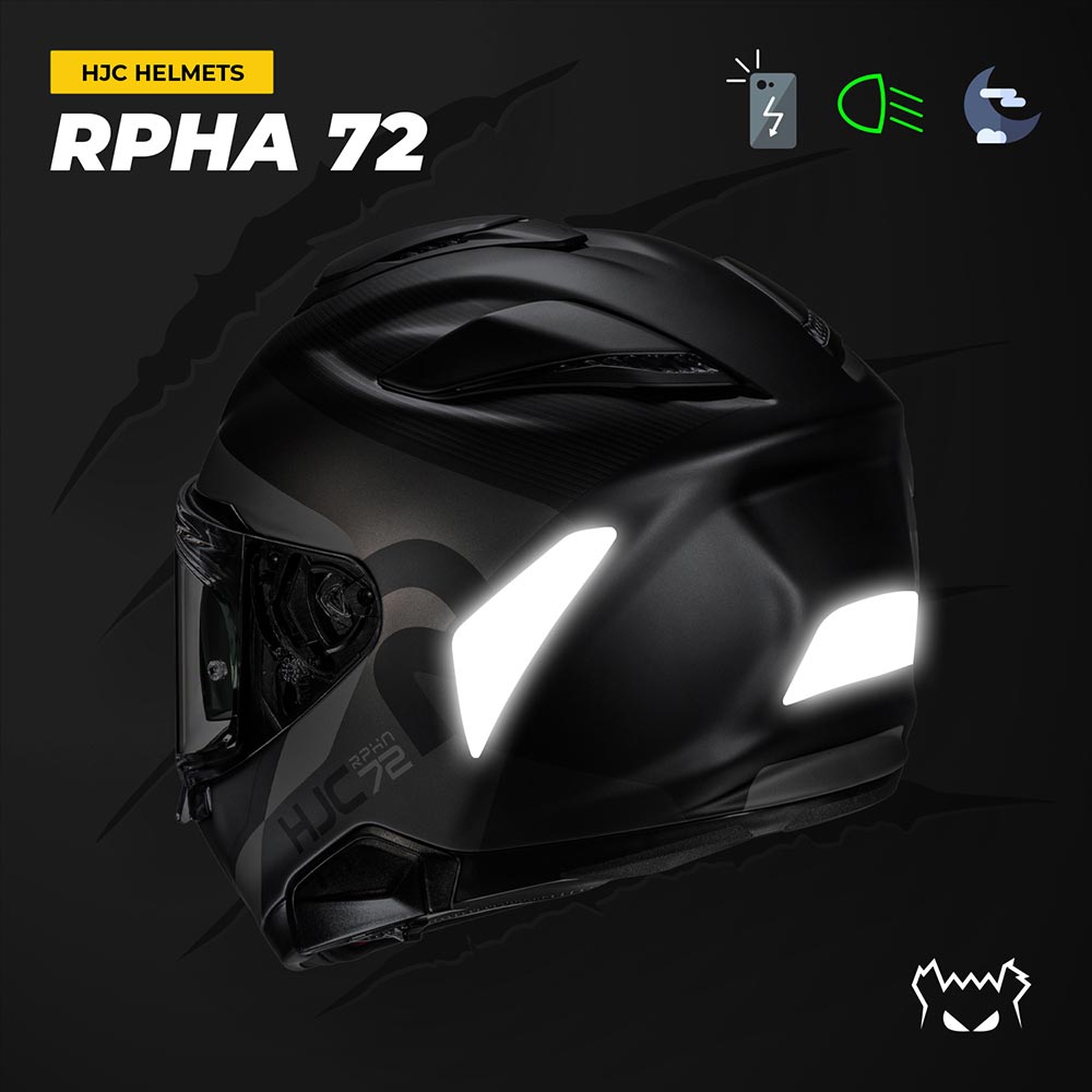 Reflecterende stickers HJC RPHA 72™