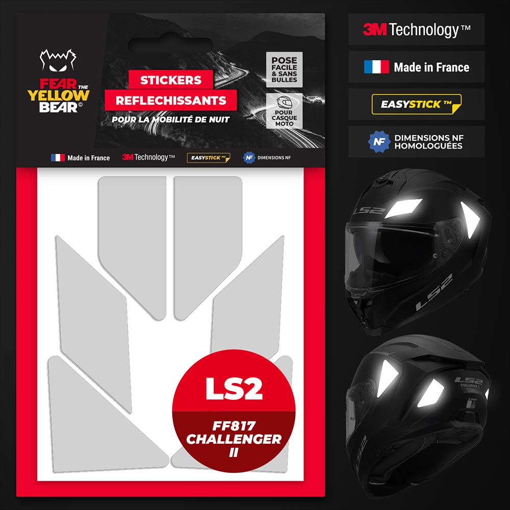 Reflecterende stickers LS2 FF817 Challenger II™