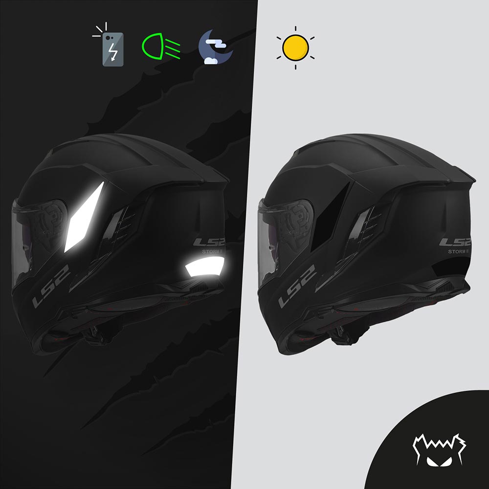 Reflecterende stickers LS2 FF818 Storm III™
