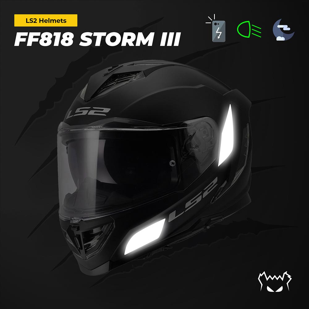 Reflecterende stickers LS2 FF818 Storm III™