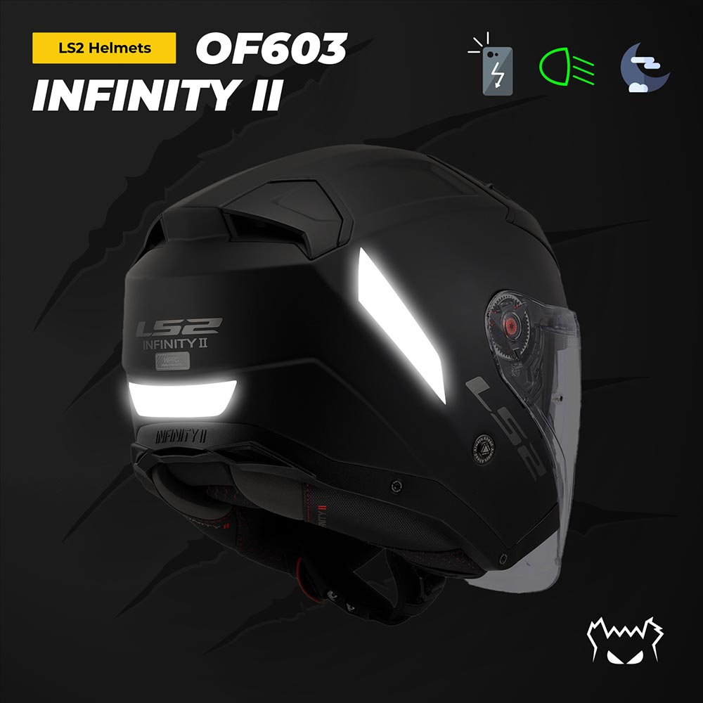 Reflecterende stickers LS2 OF603 Infinity II™