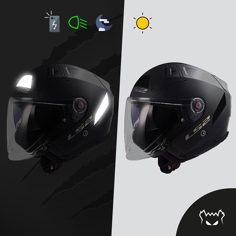 Reflecterende stickers LS2 OF603 Infinity II™