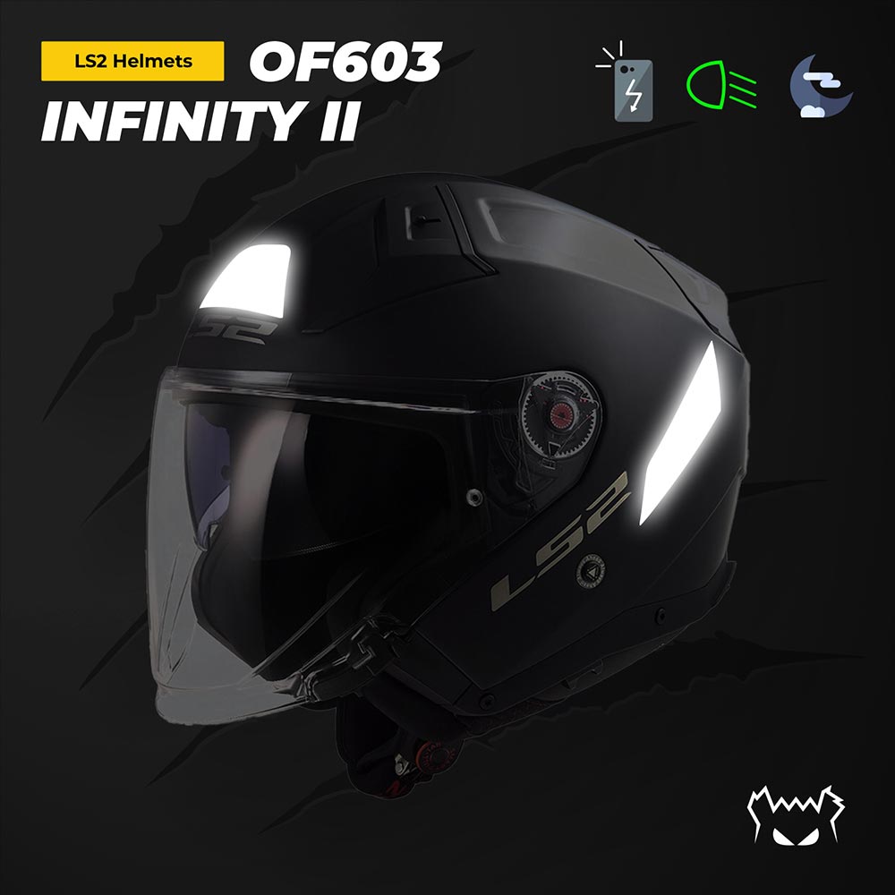 Reflecterende stickers LS2 OF603 Infinity II™