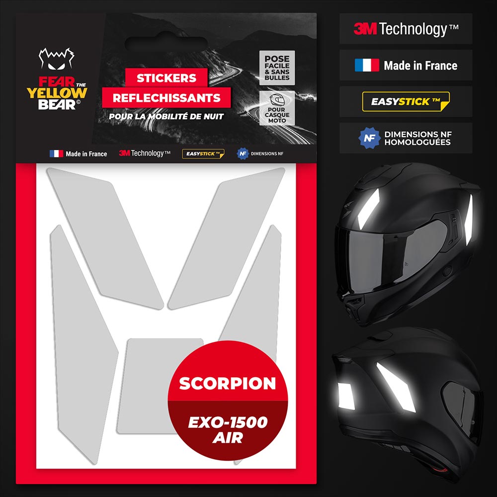 Reflecterende stickers SCORPION Exo 1500 Air™
