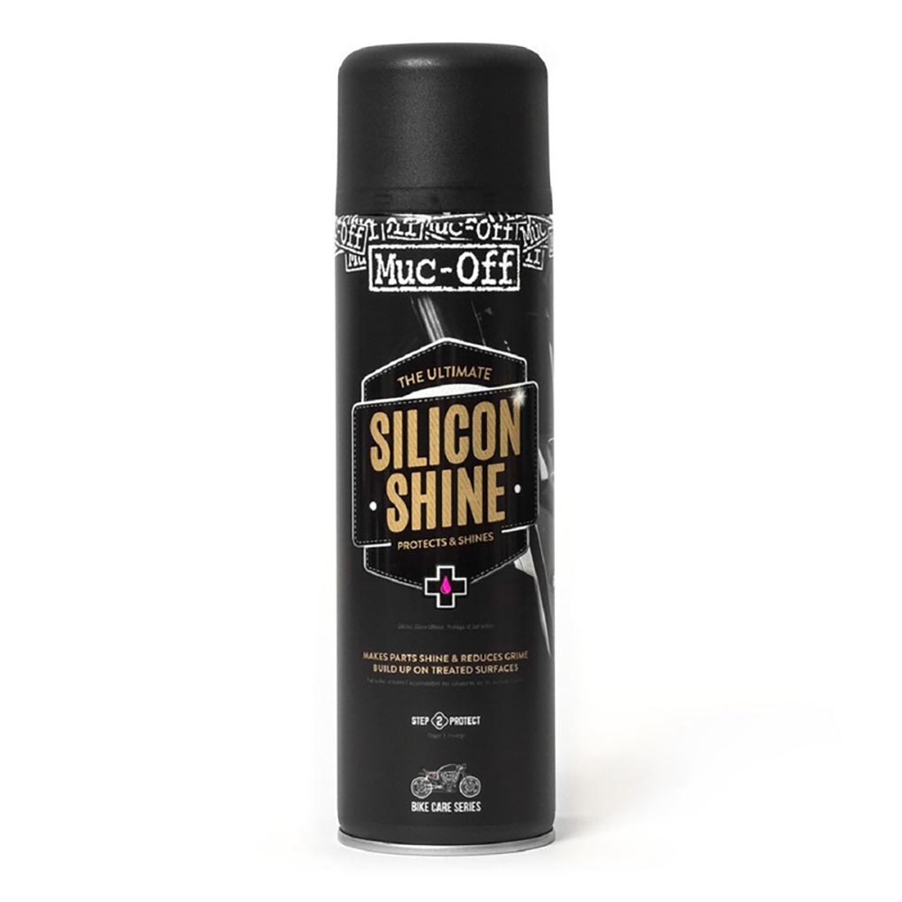 Beschermingsspray motorfiets silicone glans 500 ml