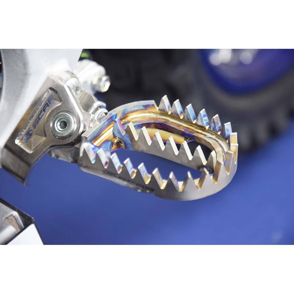 Voetsteun met titanium grijper - S1516