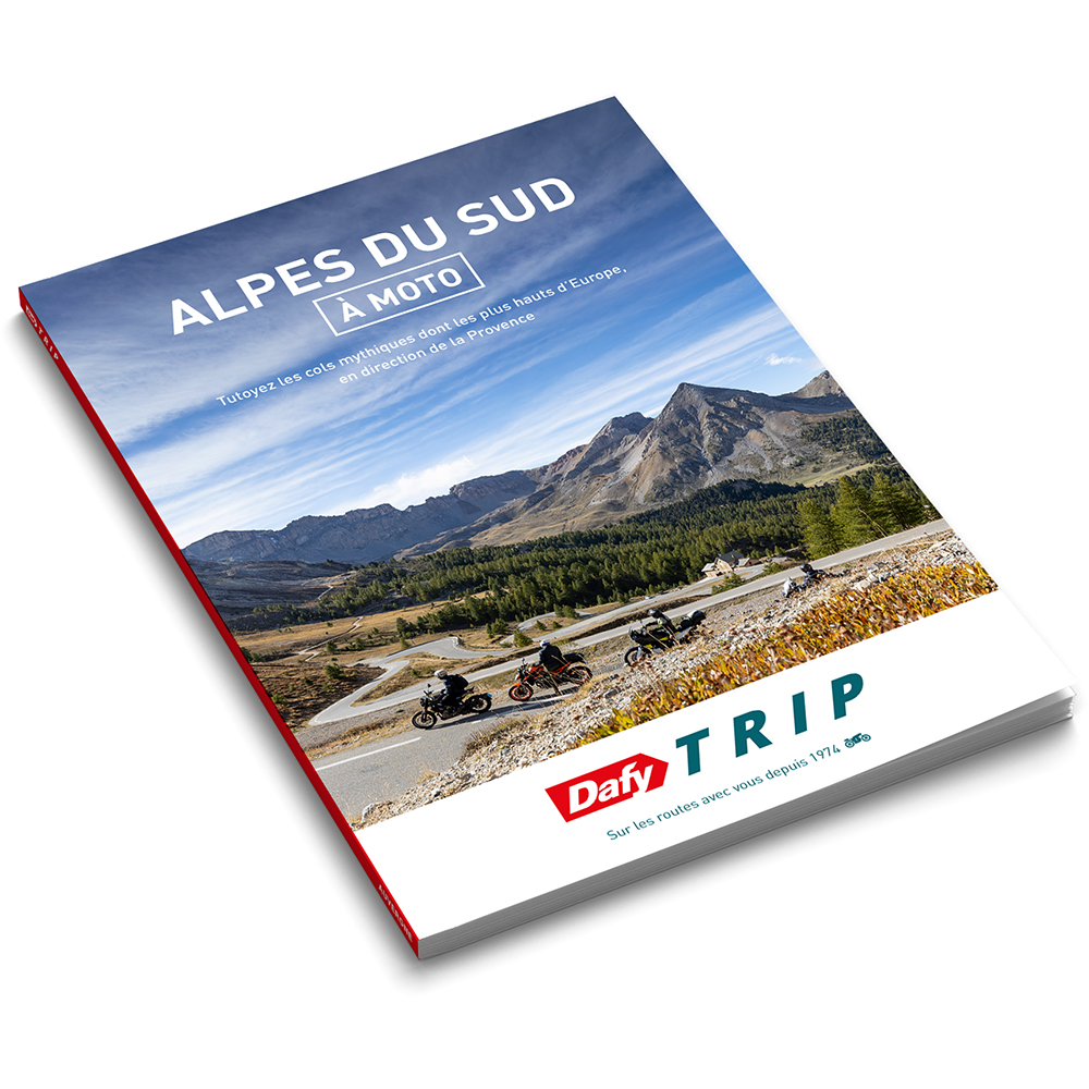 Roadbook voor motorfietsen: Dafy Trip Zuidelijke Alpen