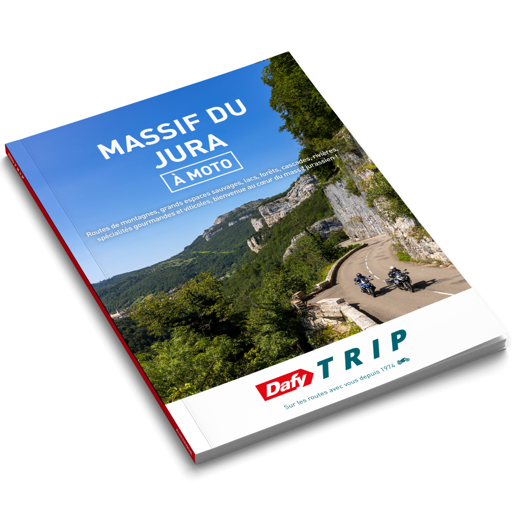 Roadbook motor : Dafy Moto uitstapje Massif du Jura