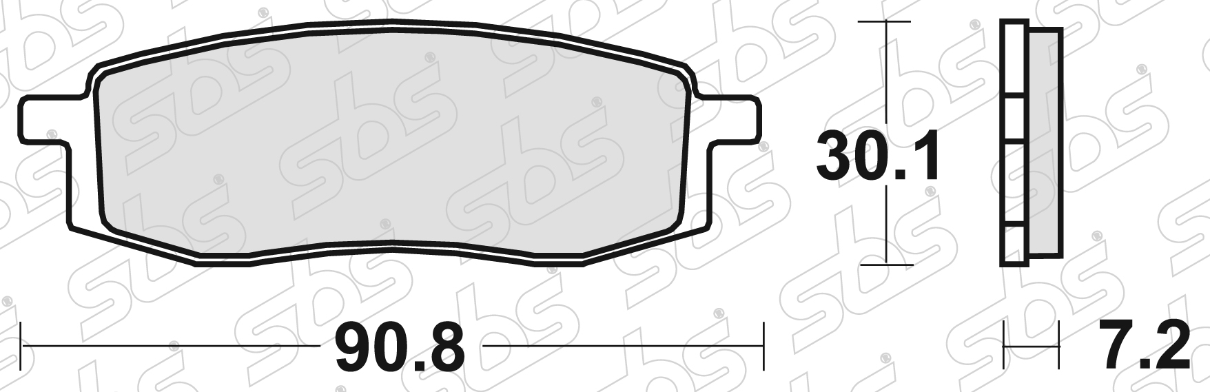 580 SI-remblokken