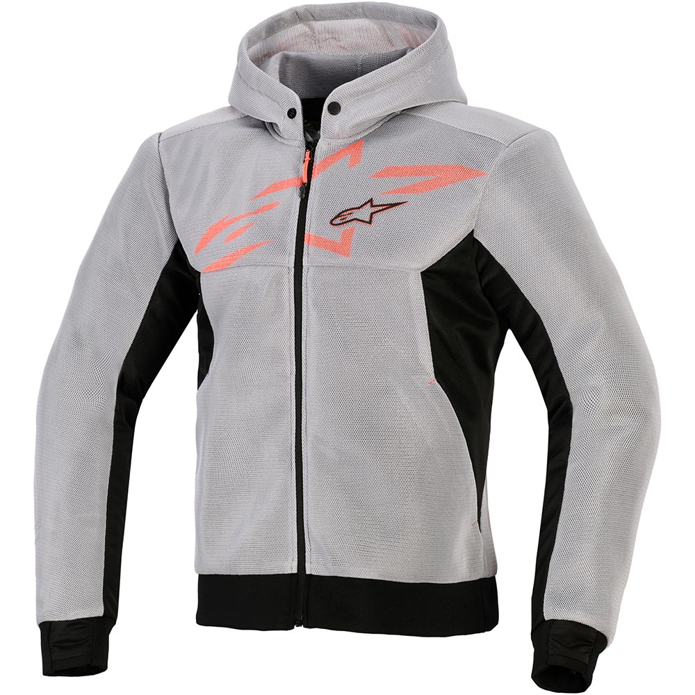 Chrome Superairflow hoodie met rits