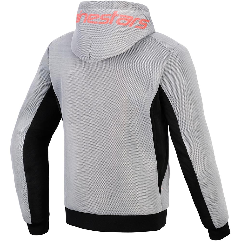 Chrome Superairflow hoodie met rits