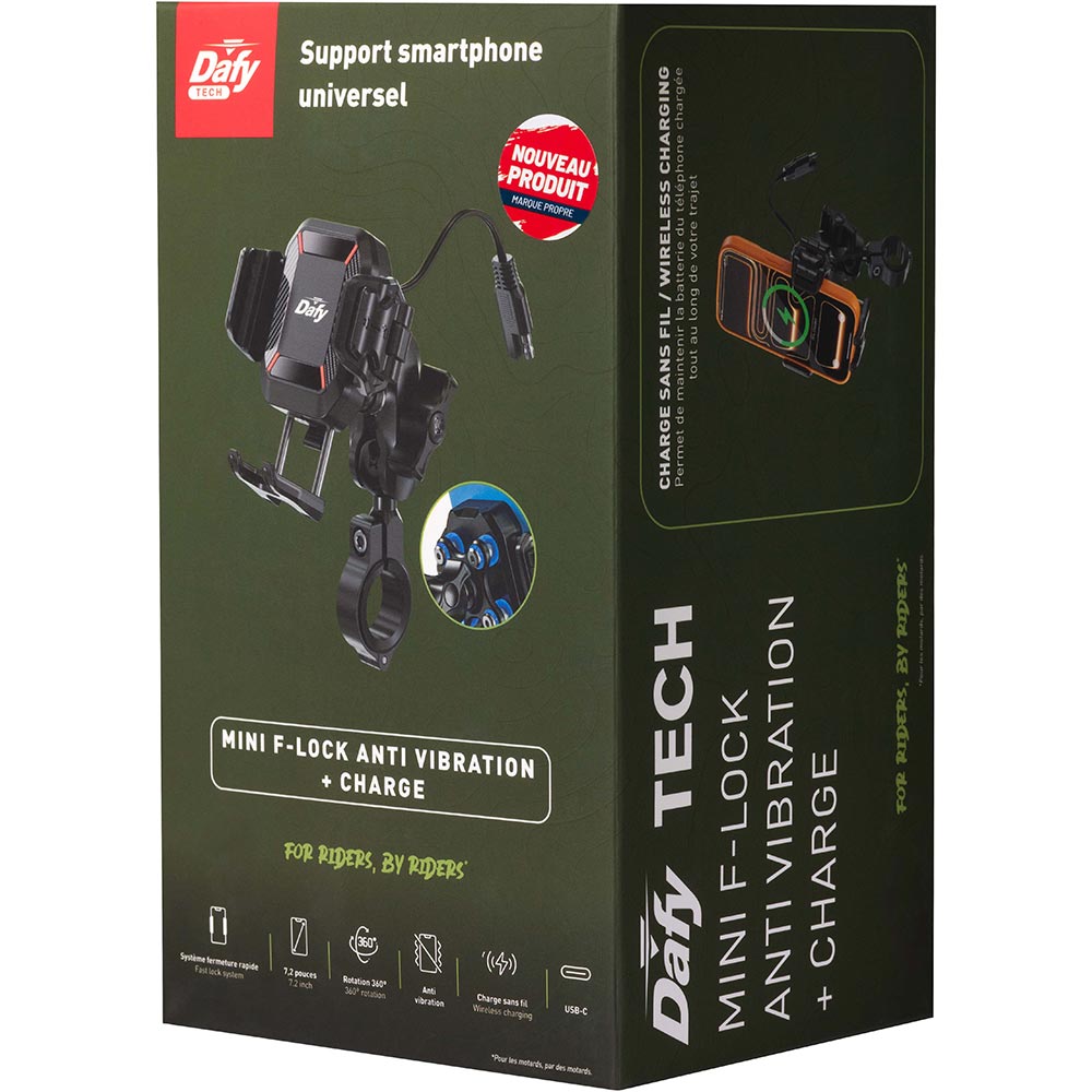 Smartphonehouder Mini F-Lock AV+CHG