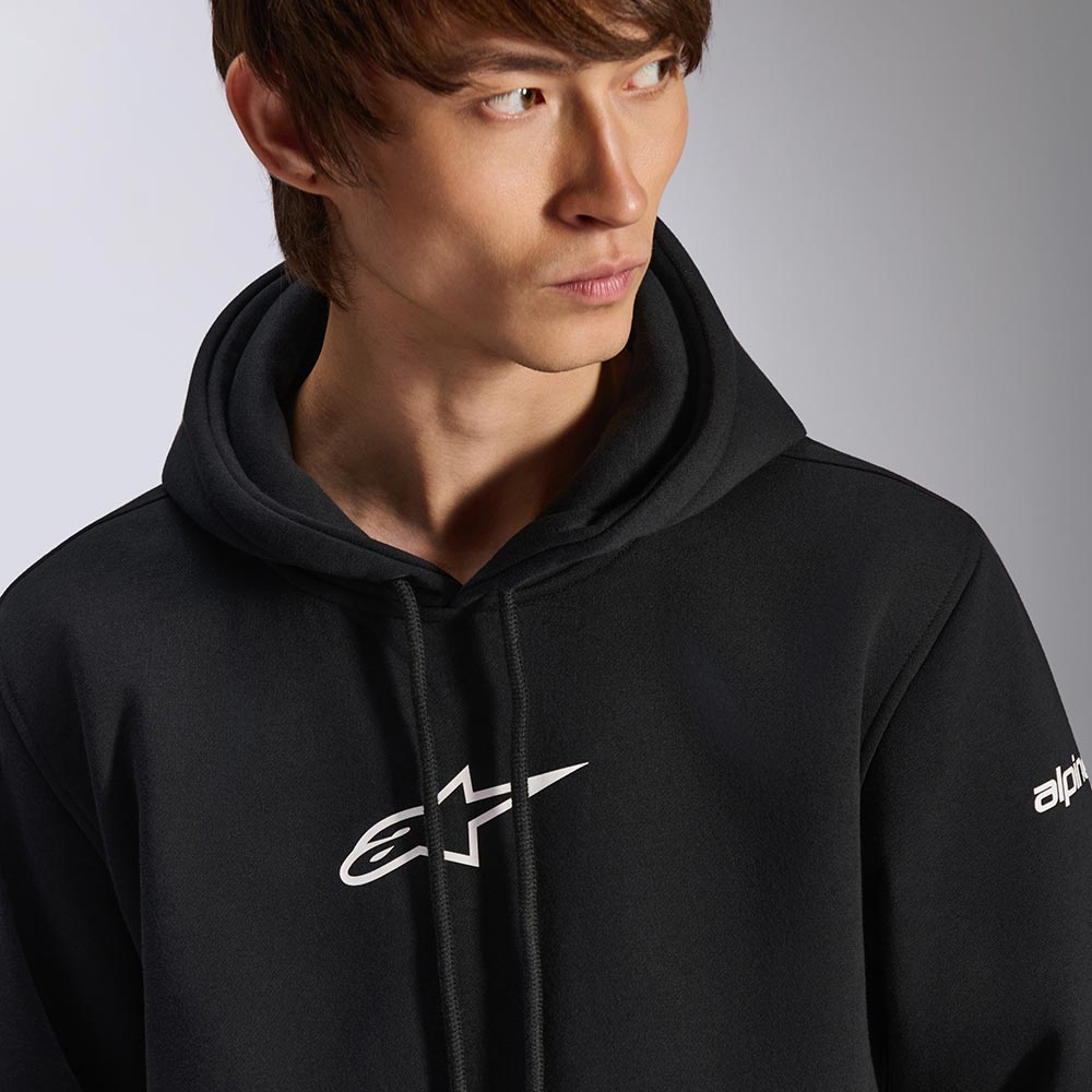 Capuchon aan de voorkant