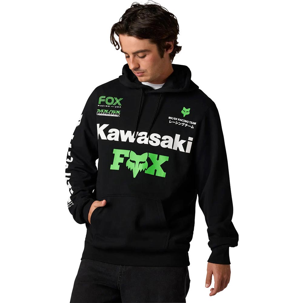 Kawasaki fleece trui