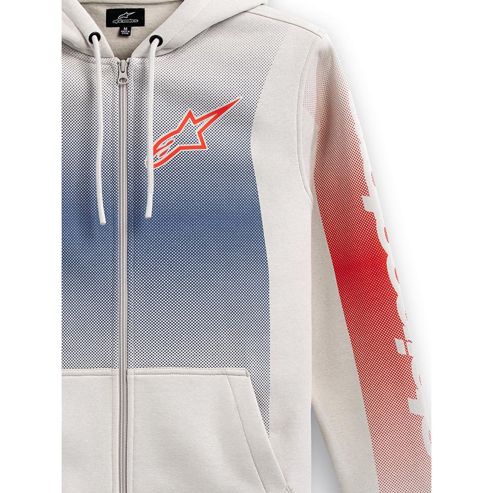 Opkomende zip-up hoodie