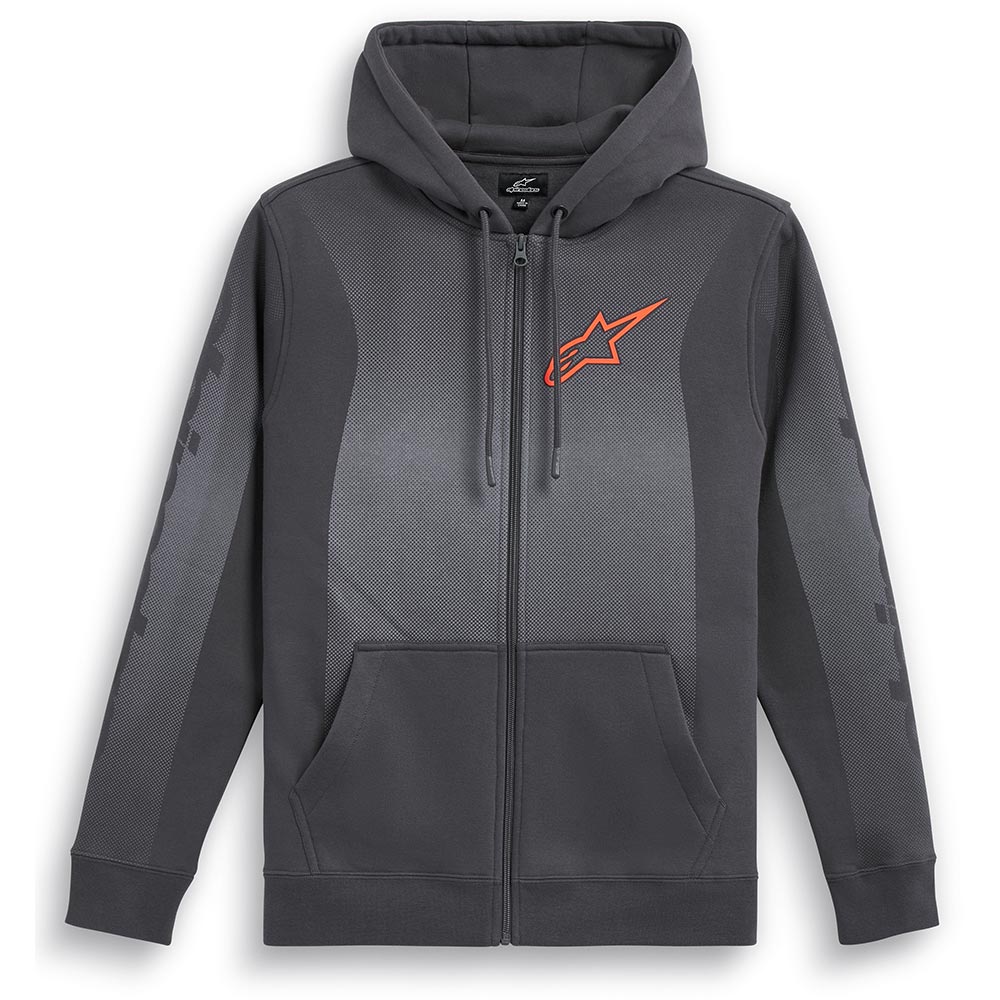 Opkomende zip-up hoodie