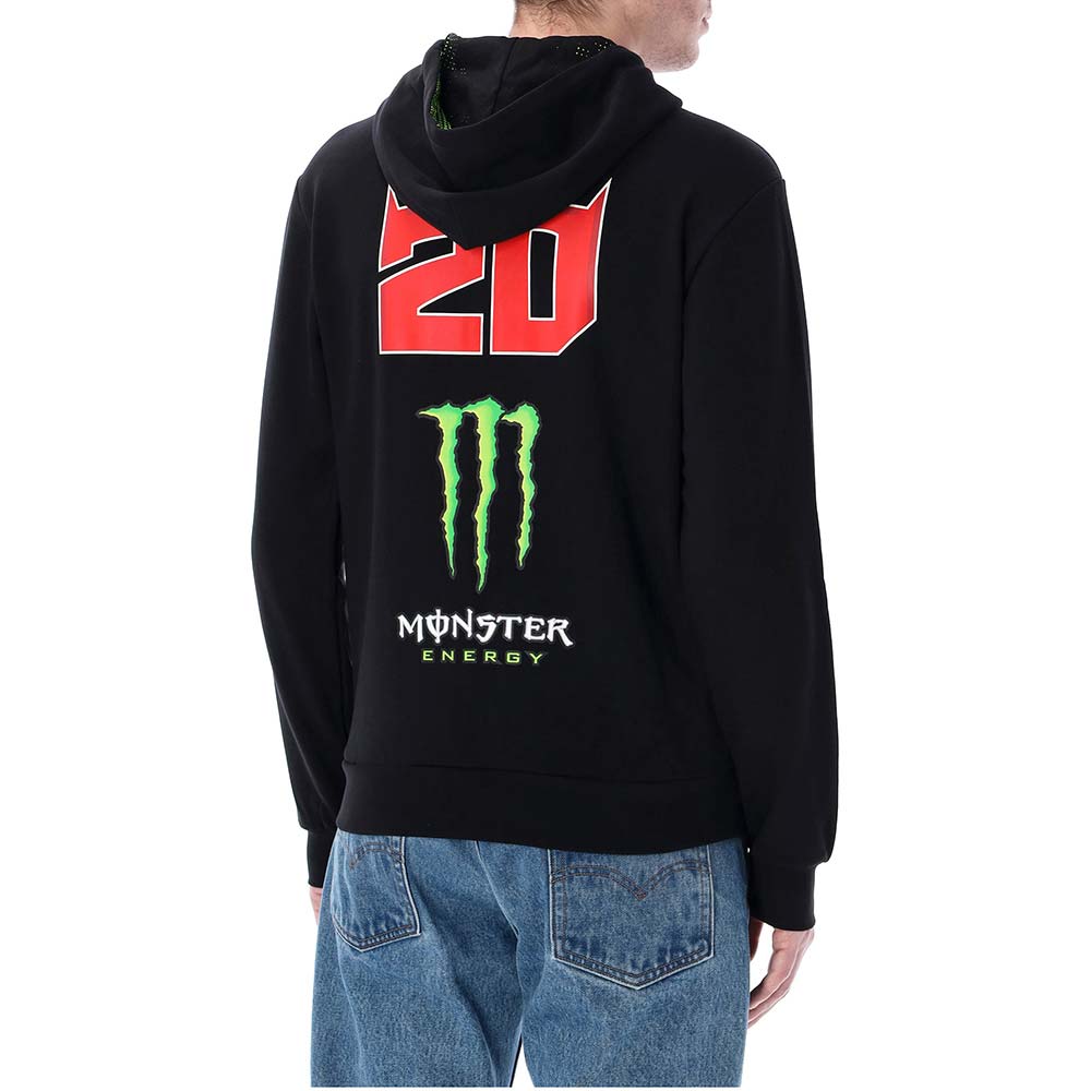 Dual FQ20 Monster hoodie met rits