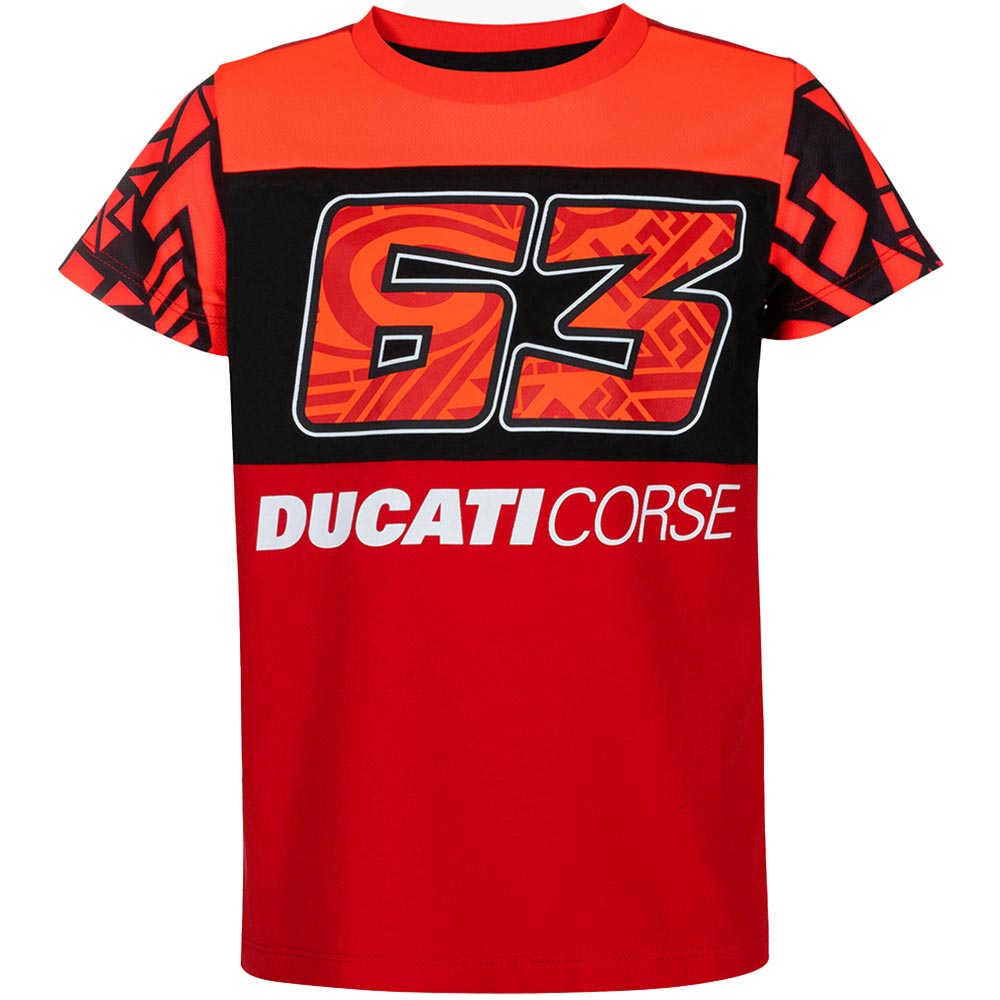 Bagnaia Rood kinder-T-shirt