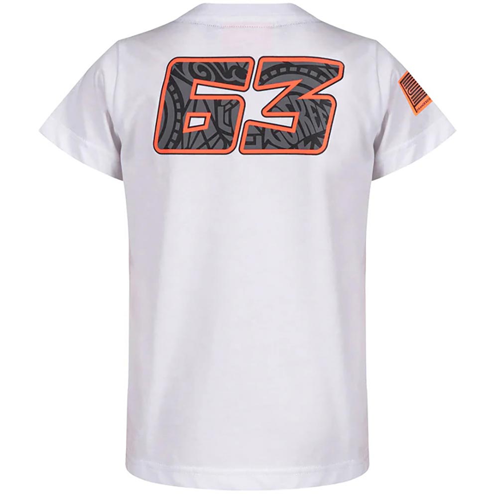 T-shirt voor kinderen Pecco Bagnaia 63