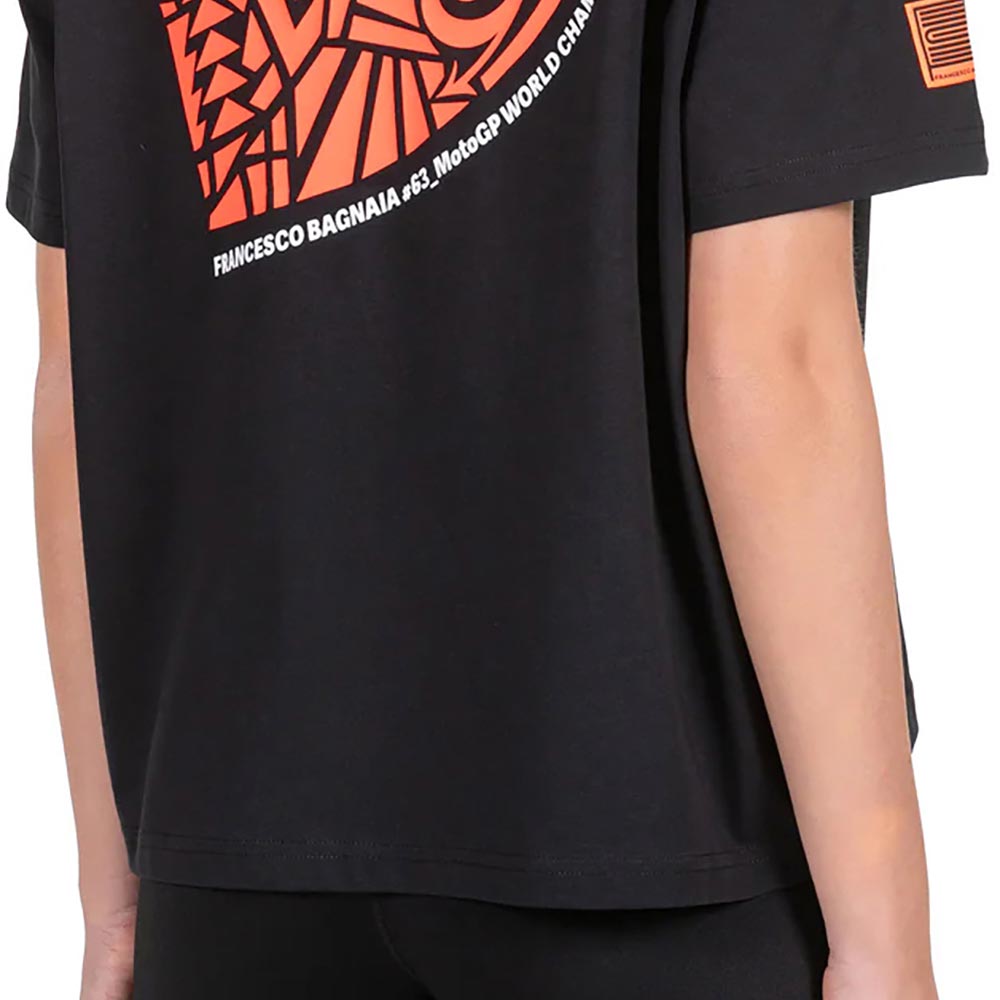 Dames-T-shirt Pecco Bagnaia 63