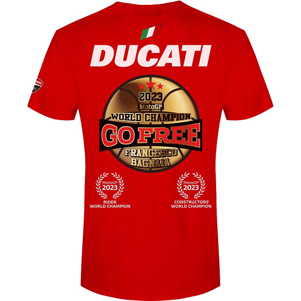 Wereldkampioen Bagnaia Ducati limited edition T-shirt