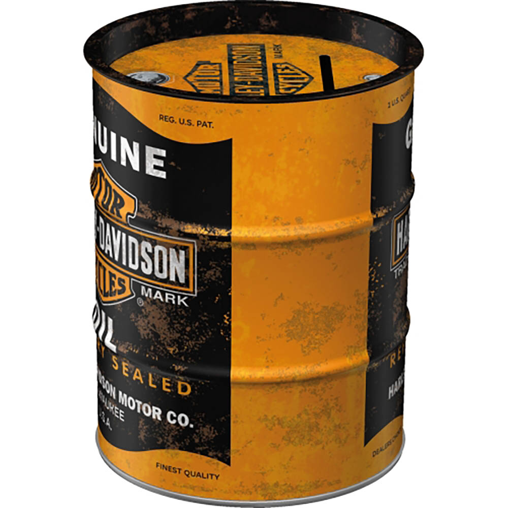 Spaarpot - Harley-Davidson olievat