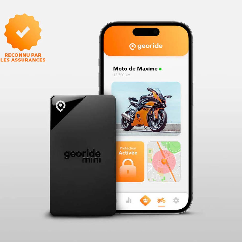 GeoRide mini - GPS-tracker voor motorfietsen